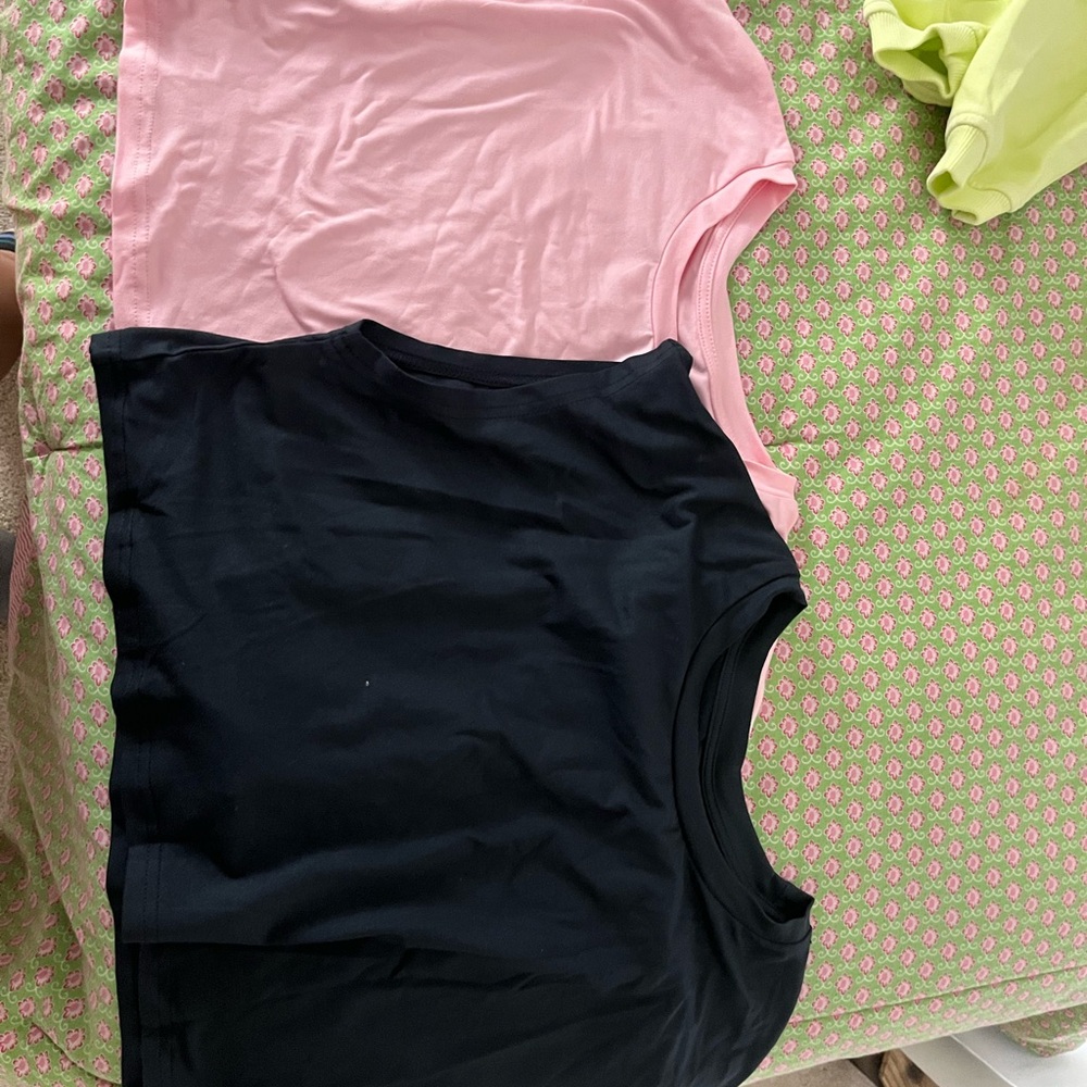 SHEIN Pink and Navy Camisoles